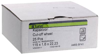 Produktbild KAPSKIVA 115X2,0X22,23 INOX