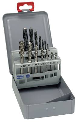 Produktbilde GJENGETAPPSETT M3-M12 SPIRAL